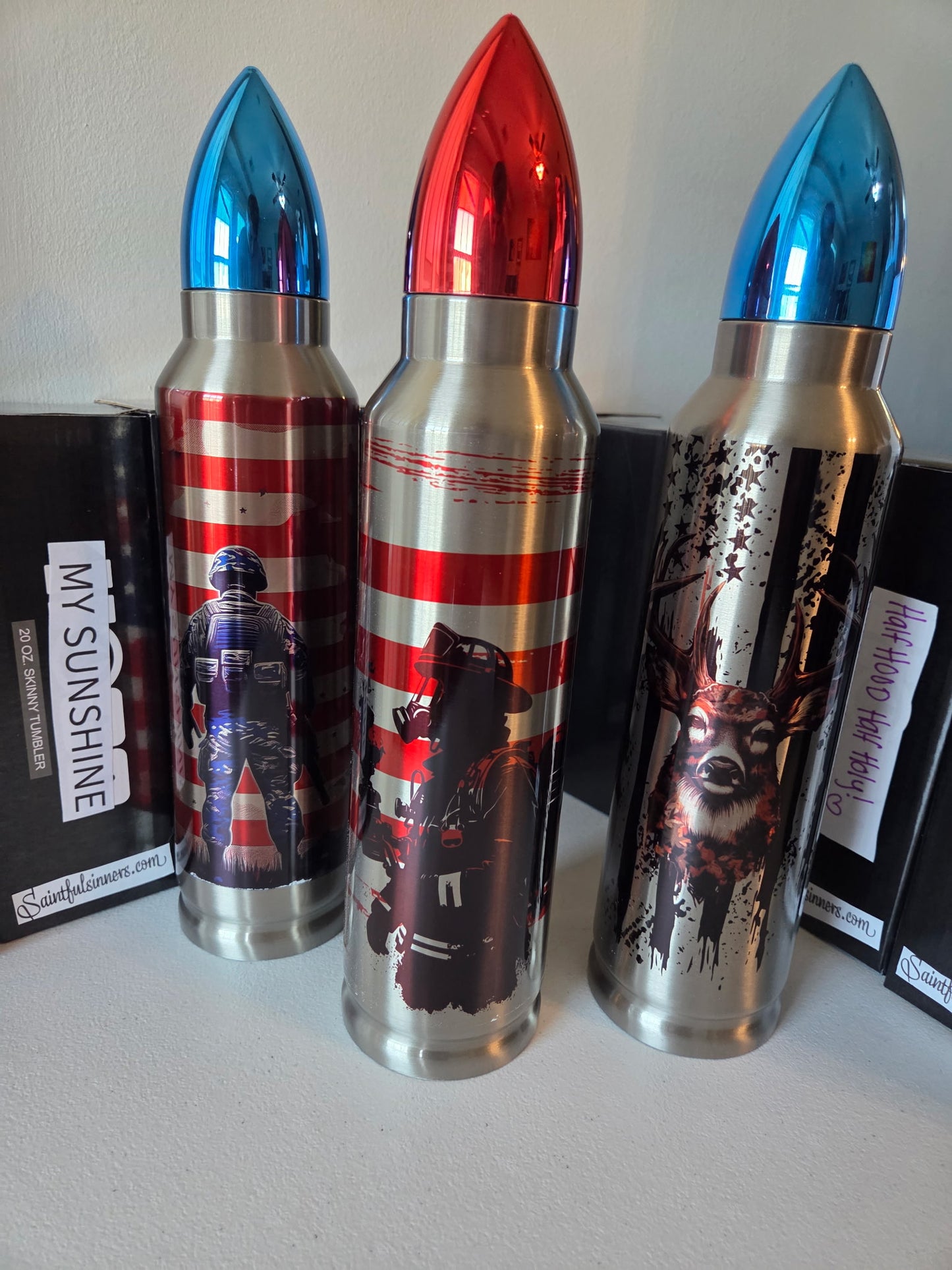 Create Your Own Custom Tumbler – 20oz or 32oz Tumbler! (Custom Bullets SOLD OUT!)