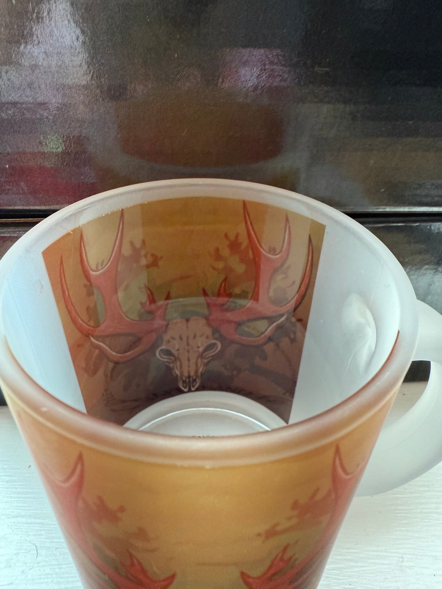 11oz Translucent Colored Sip & See Glass Mug