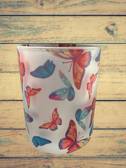 11oz Translucent Colored Sip & See Glass Mug