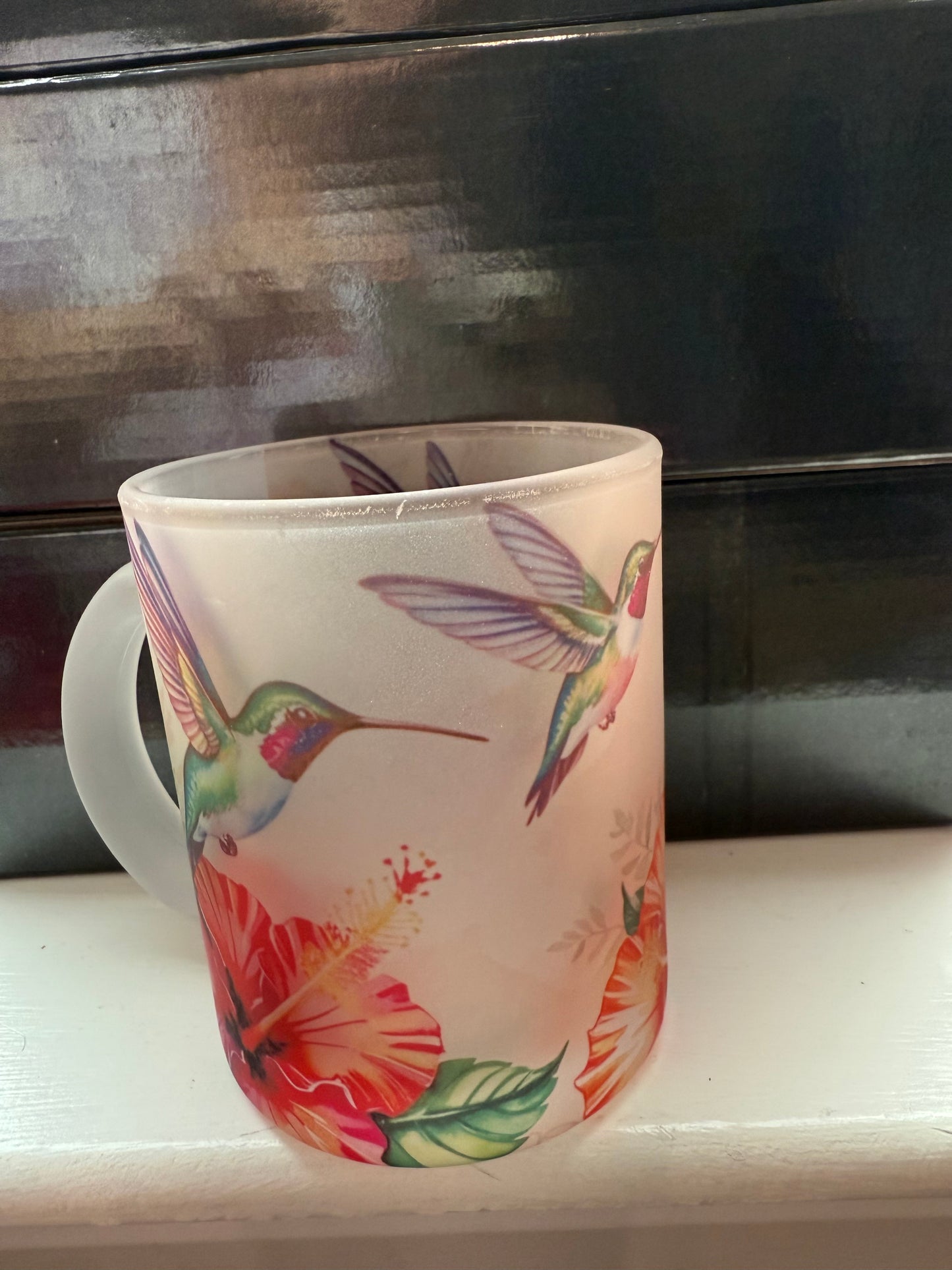 11oz Translucent Colored Sip & See Glass Mug