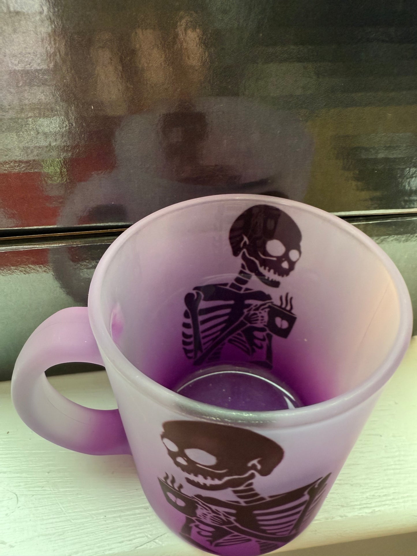 11oz Translucent Colored Sip & See Glass Mug