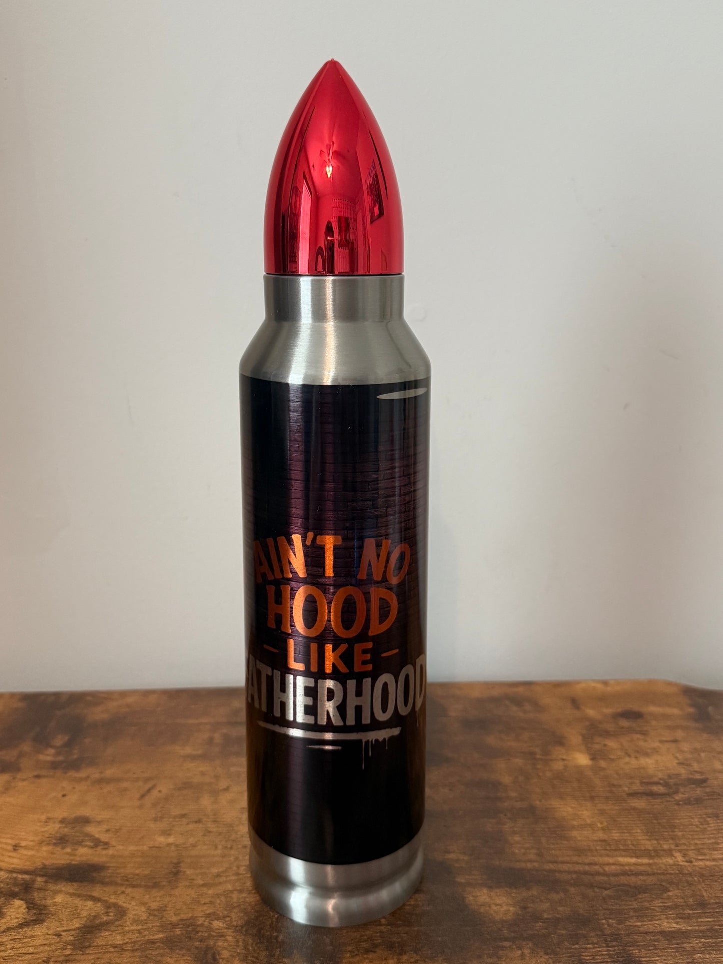 🔥 🏙️ Ain’t No Hood Like Fatherhood | 32oz Bullet Tumbler