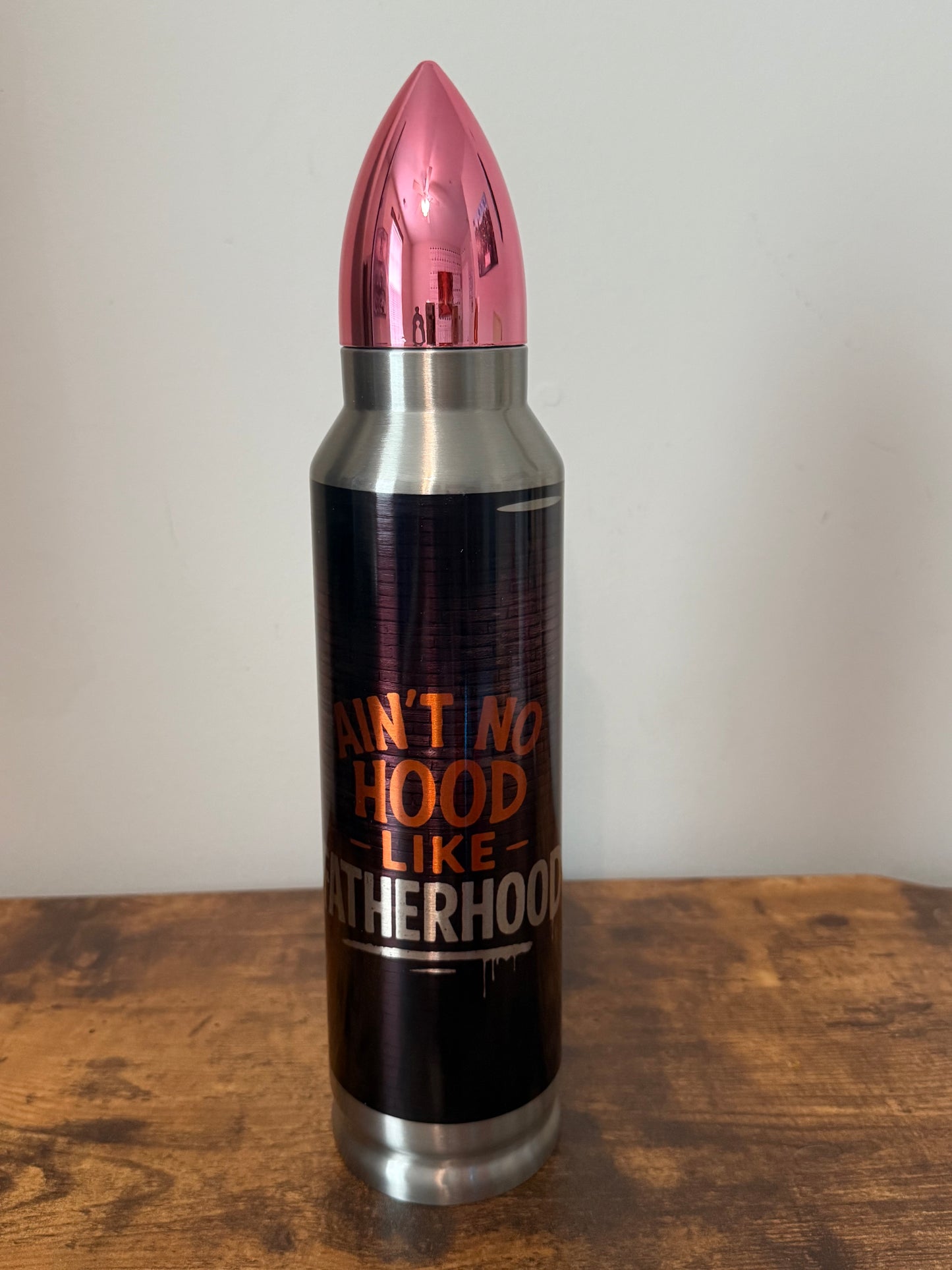 🔥 🏙️ Ain’t No Hood Like Fatherhood | 32oz Bullet Tumbler