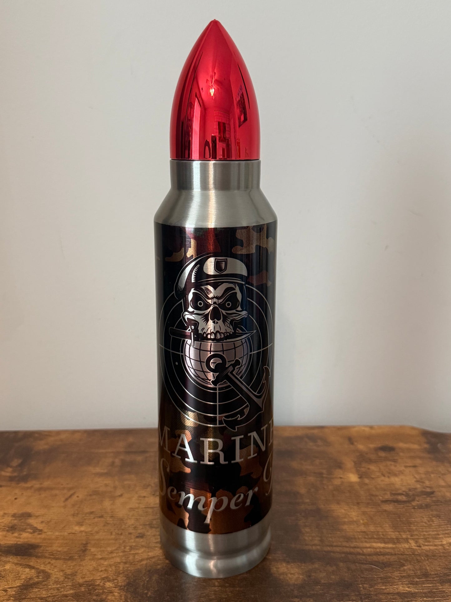 Marines Bullet Tumbler