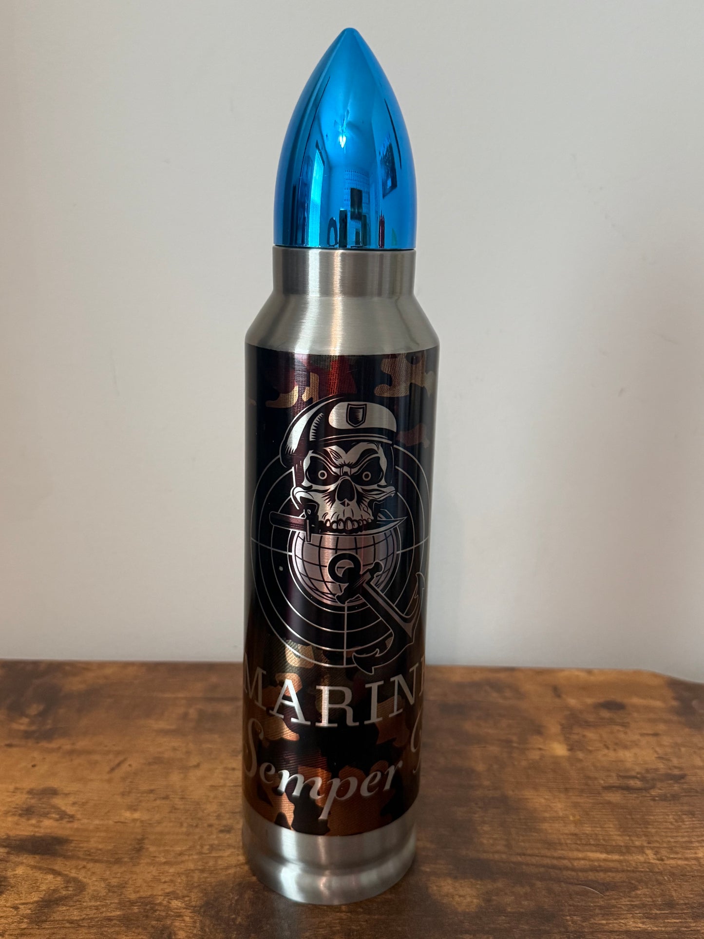 Marines Bullet Tumbler