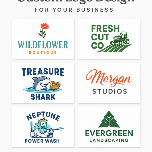 Logo Design Service – Custom for Your Brand