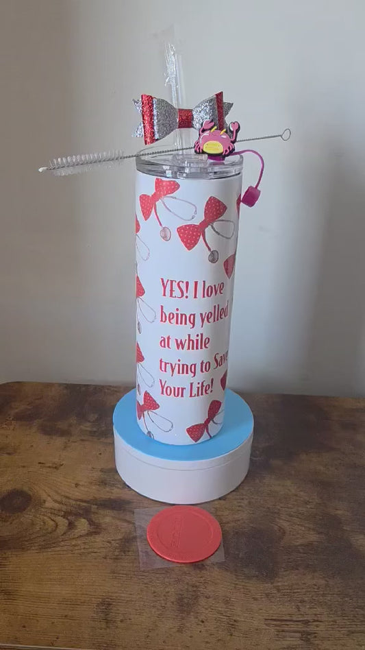 Nurse Vibes  20oz Tumbler Gift Set – Full Bundle Included