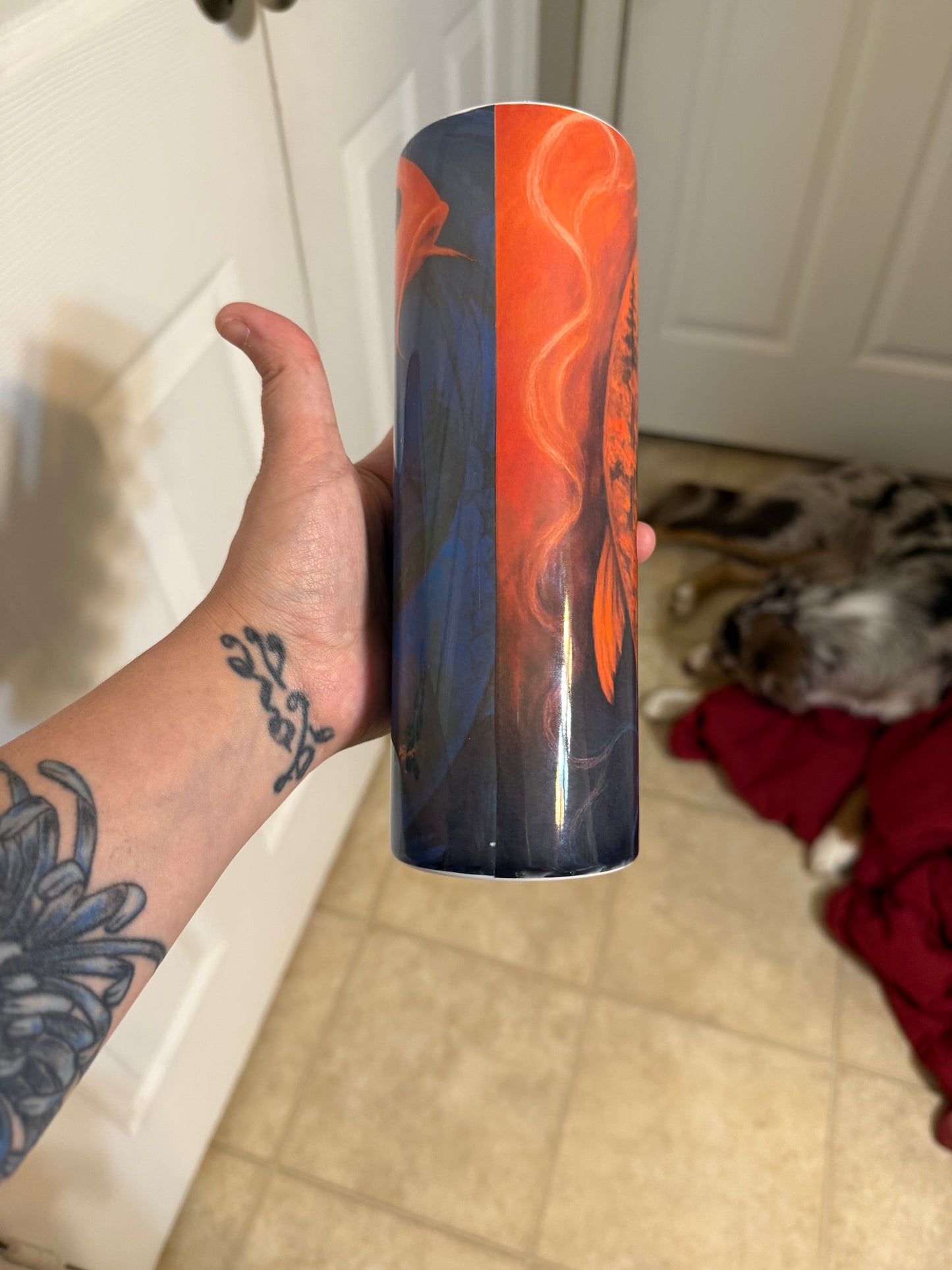 Koi Fish Twist 20oz Tumbler