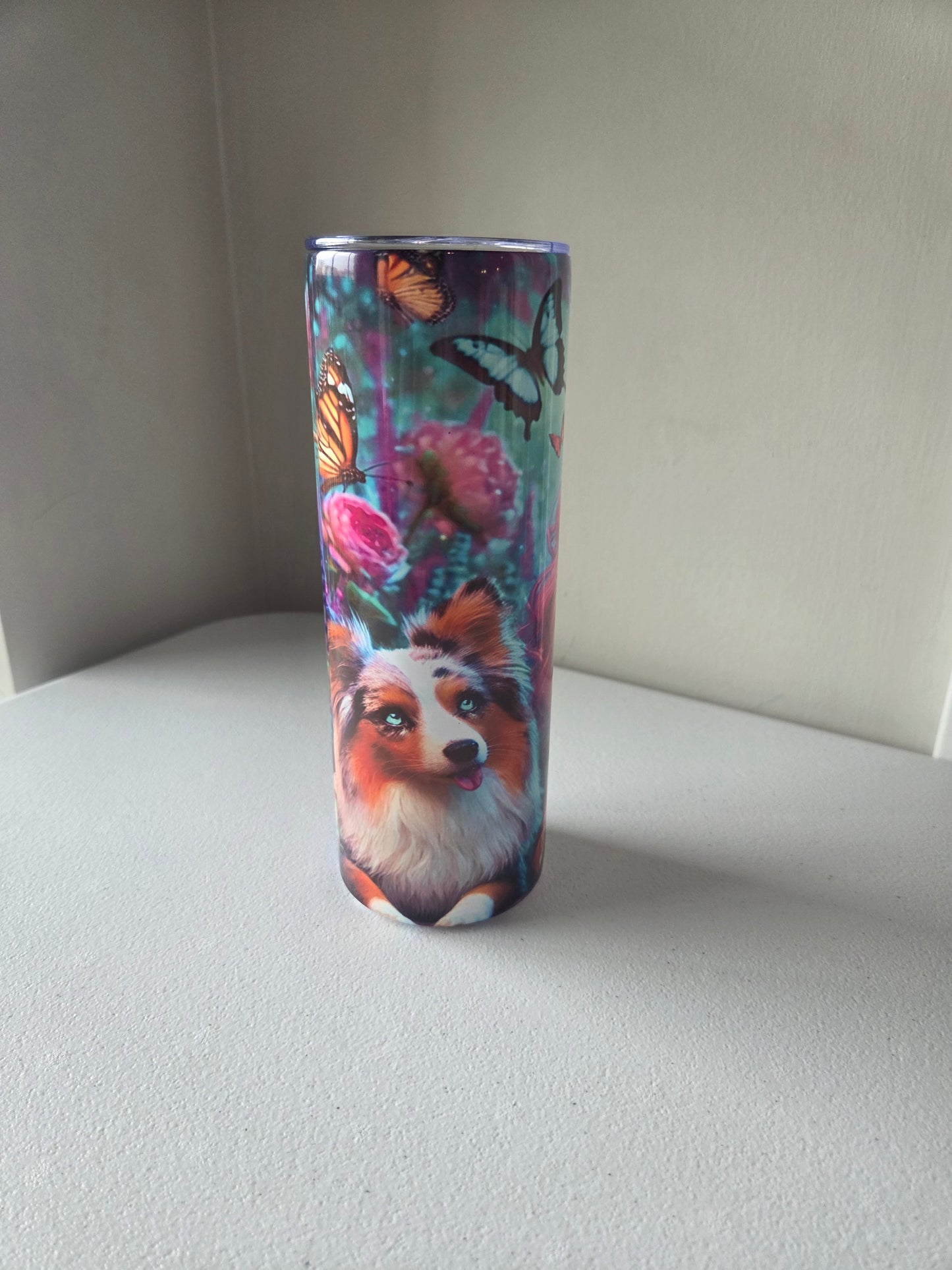 Rome Land With Izzy Tumbler Custom 20oz (With Straw)