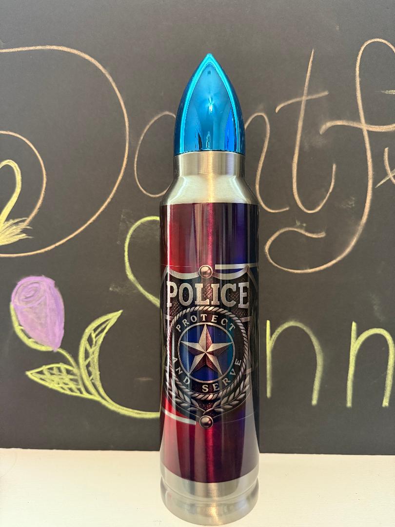 Police Bullet Tumbler