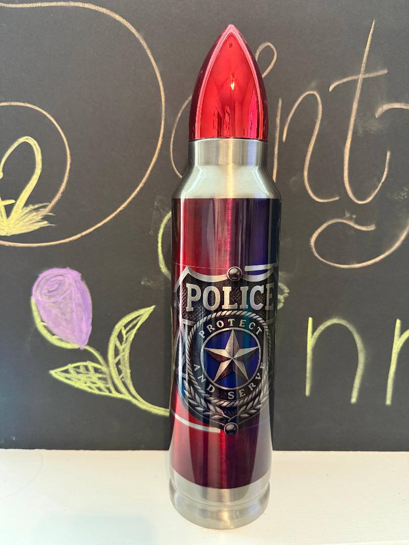 Police Bullet Tumbler