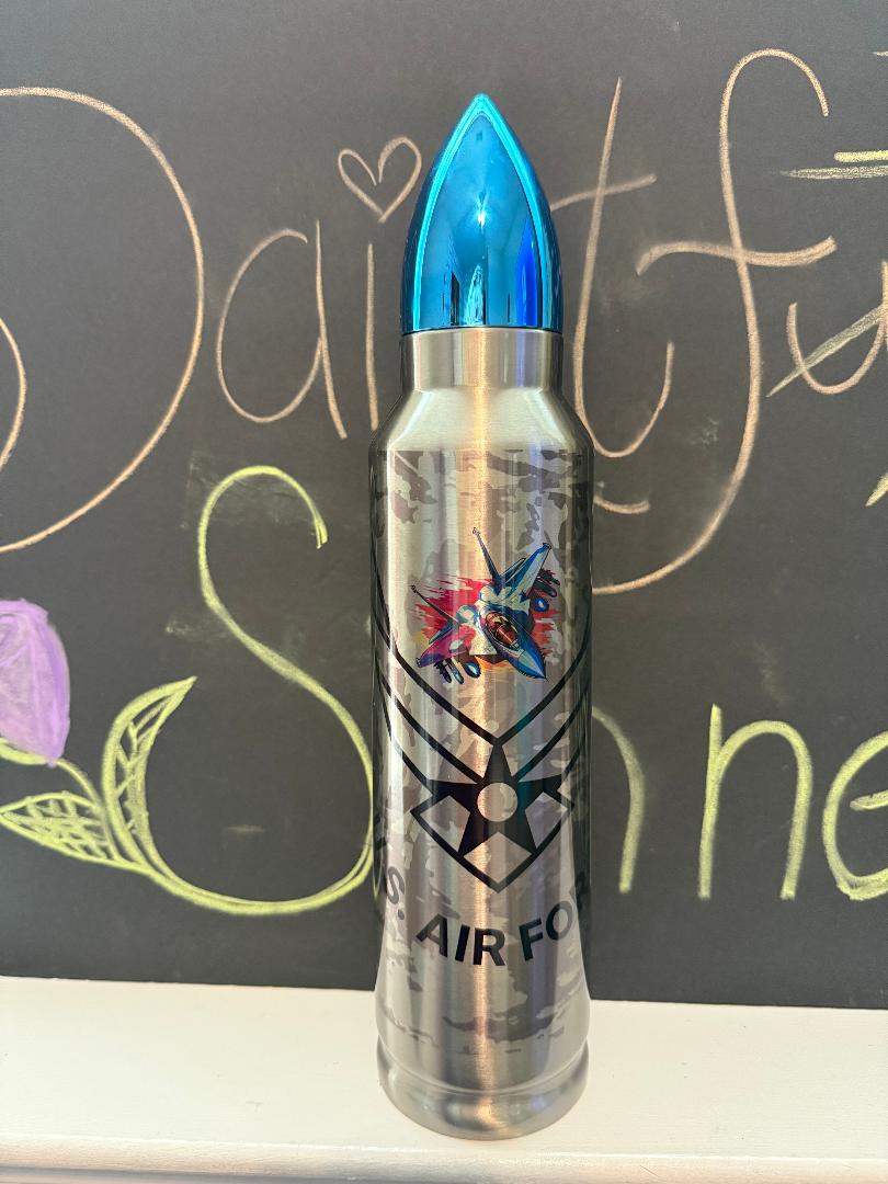 Air Force Bullet Tumbler
