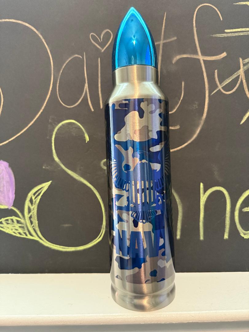 Navy Bullet Tumbler