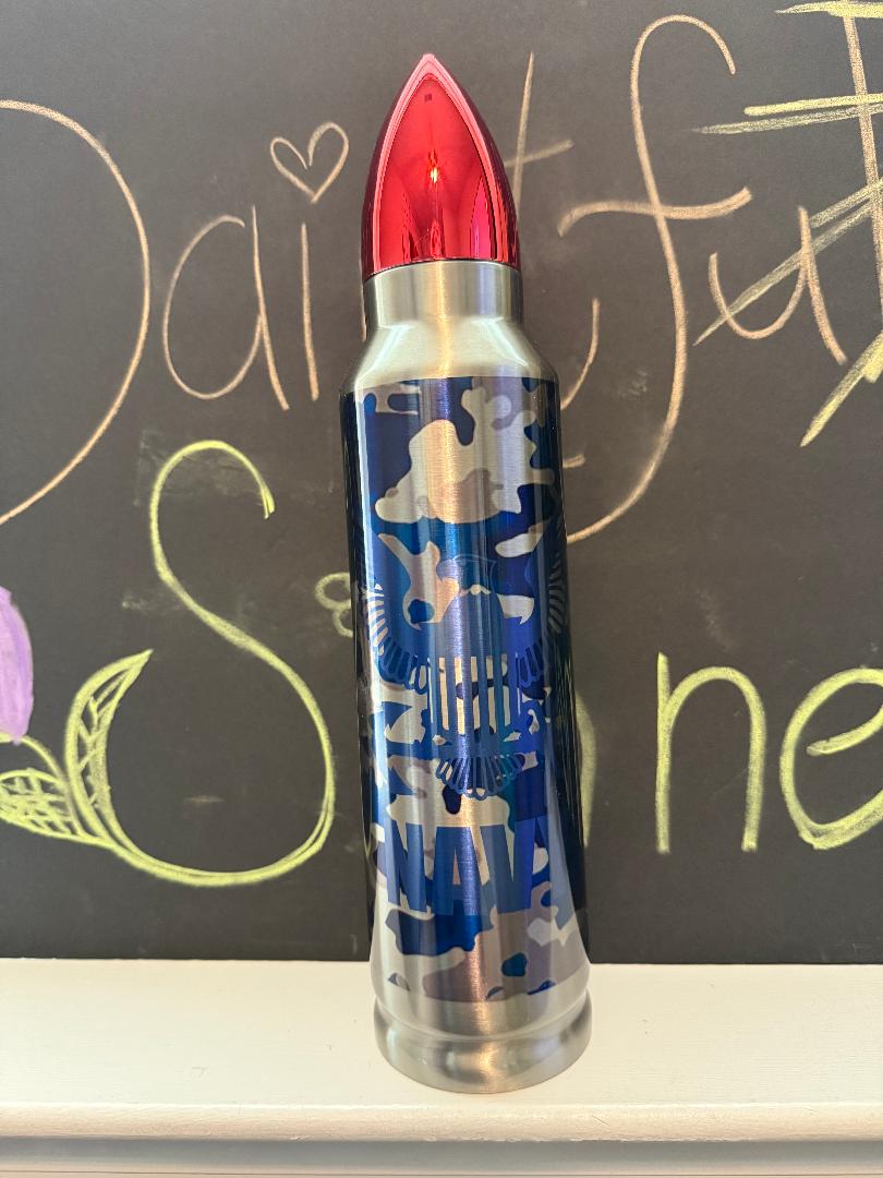 Navy Bullet Tumbler