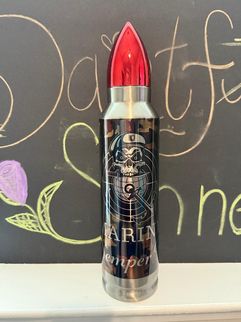 Marines Bullet Tumbler