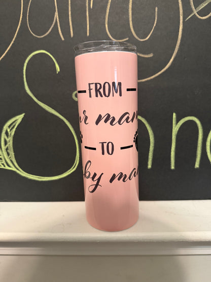 Fur Ma to Baby Ma  20oz Tumbler Gift Set – Full Bundle Included