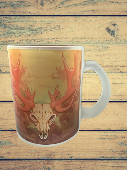 11oz Translucent Colored Sip & See Glass Mug