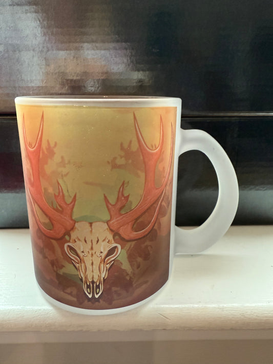 11oz Translucent Colored Sip & See Glass Mug