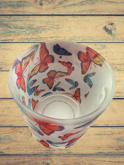 11oz Translucent Colored Sip & See Glass Mug