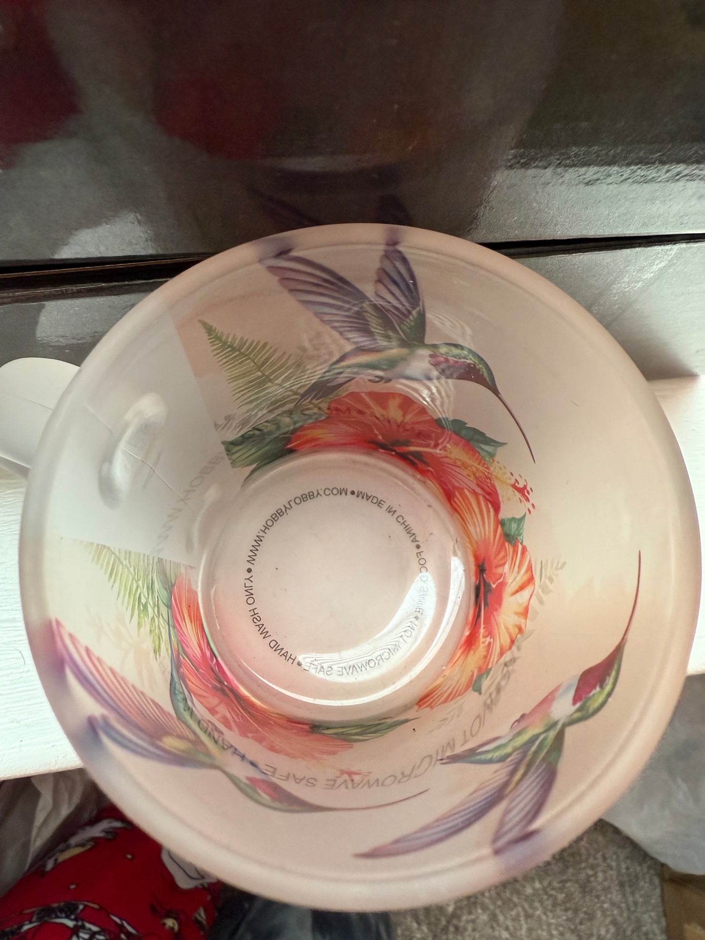 11oz Translucent Colored Sip & See Glass Mug
