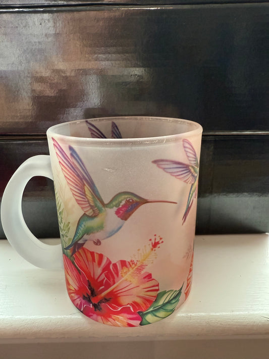 11oz Translucent Colored Sip & See Glass Mug