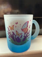 11oz Translucent Colored Sip & See Glass Mug