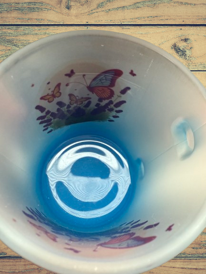 11oz Translucent Colored Sip & See Glass Mug