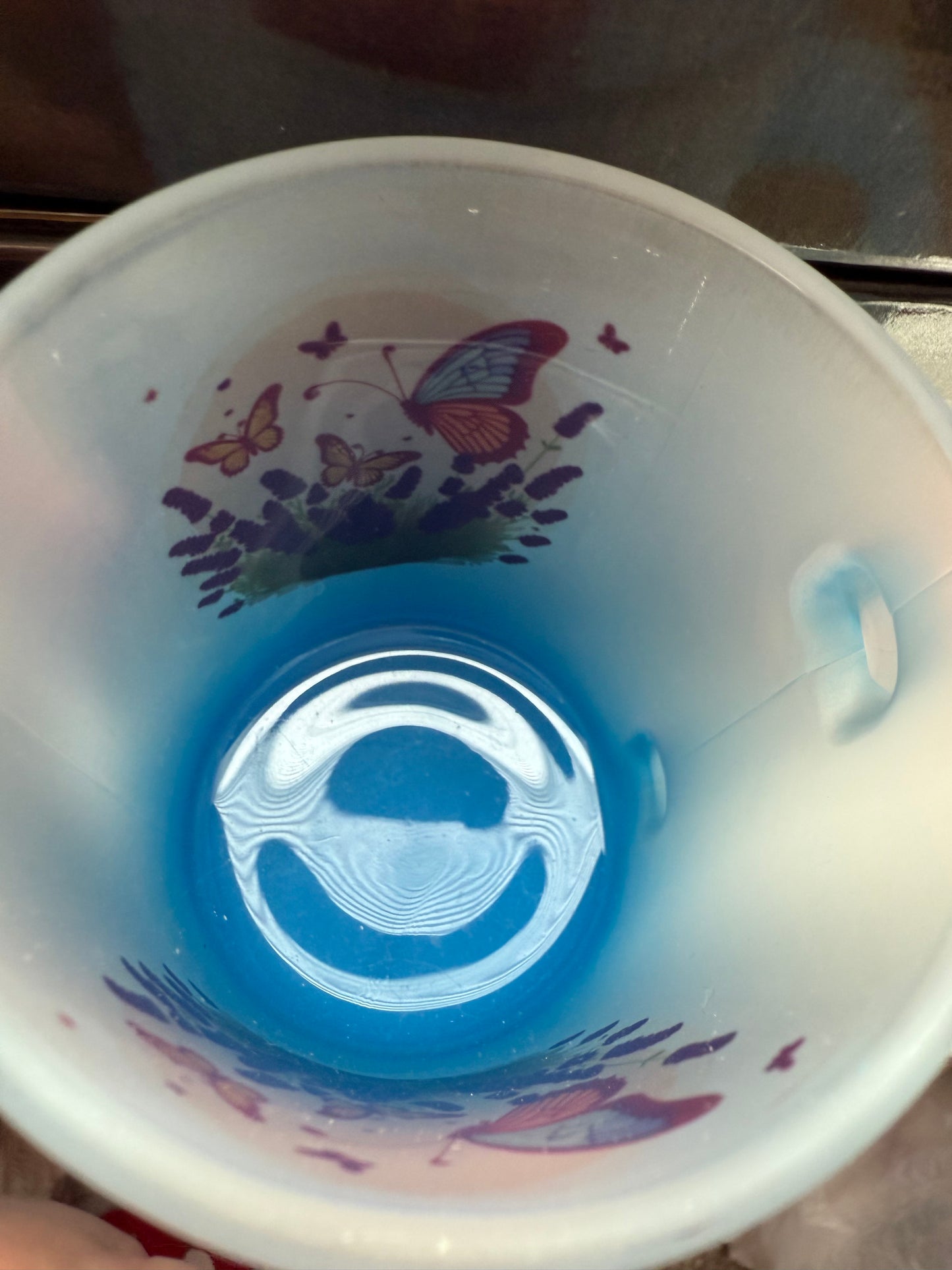 11oz Translucent Colored Sip & See Glass Mug