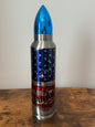 💀⚠️ Dad Jokes Ahead | 32oz Bullet Tumbler – Stars & Stripes Edition 🇺🇸🤣