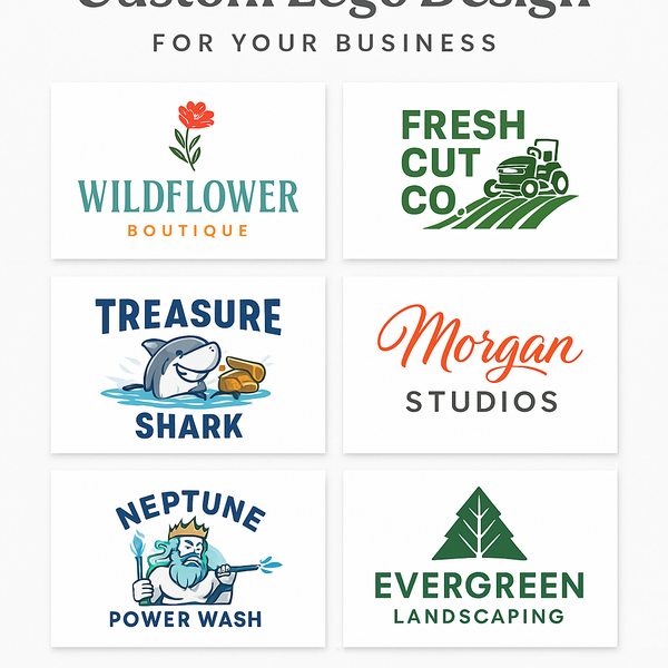 Logo Design Service – Custom for Your Brand