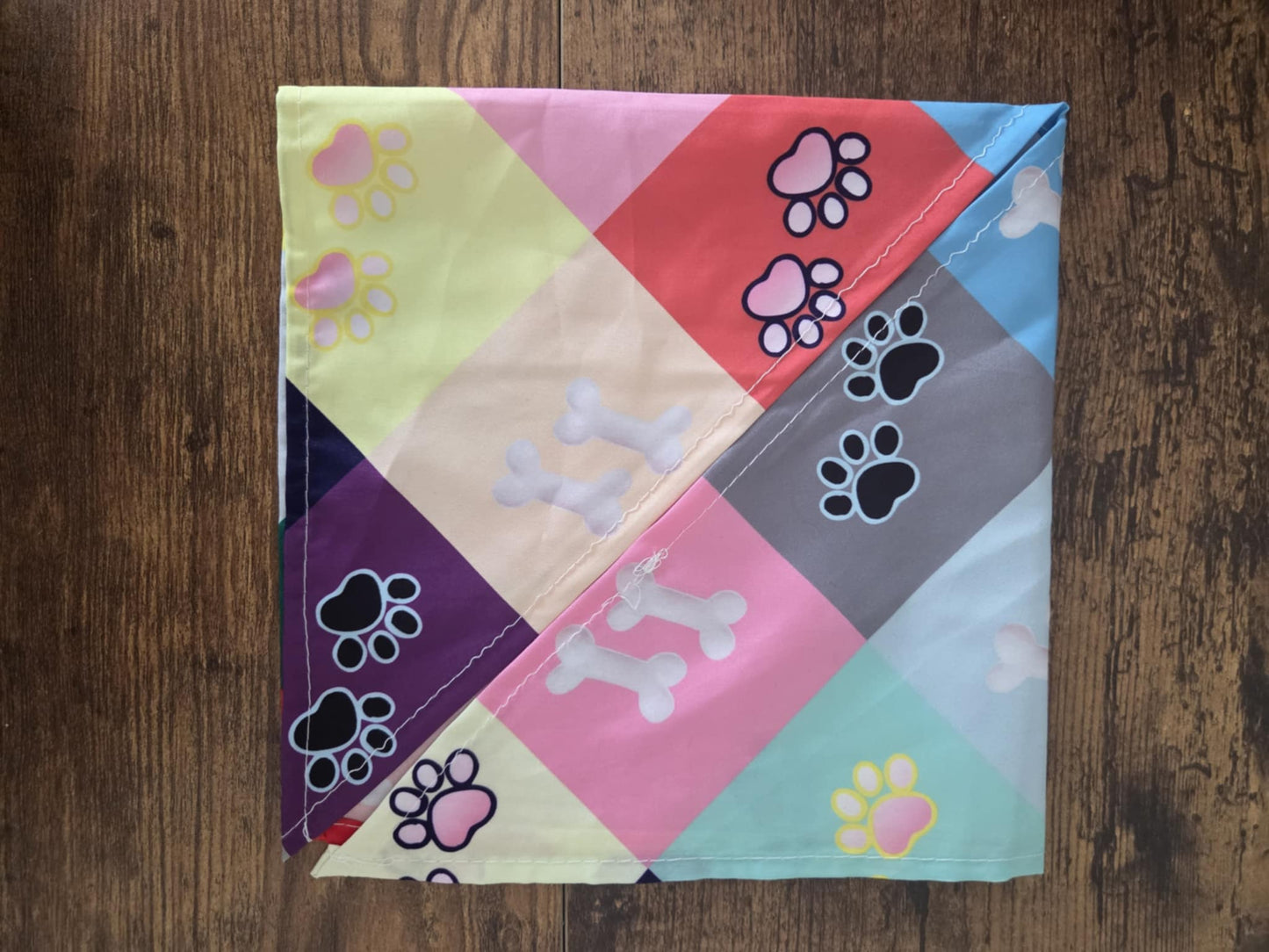 Patchwork Pup - Pawsitively Stylish 🐾