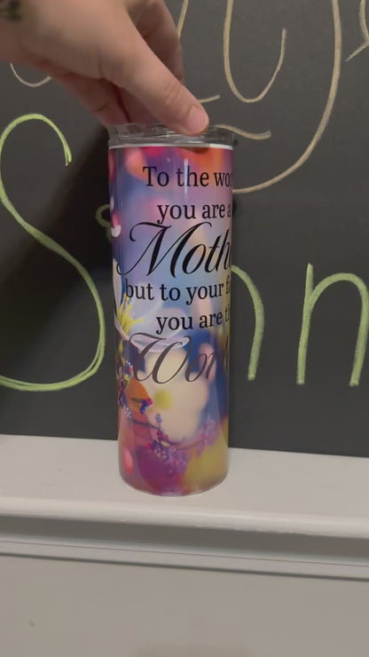 Mother's World  20oz Tumbler Gift Set – Full Bundle Included