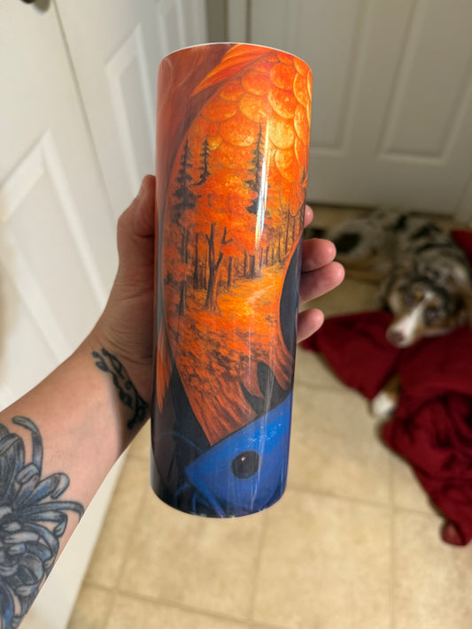 Koi Fish Twist 20oz Tumbler